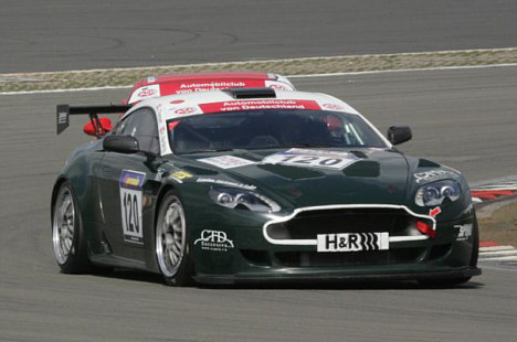 GRC Racing's Aston Martin.